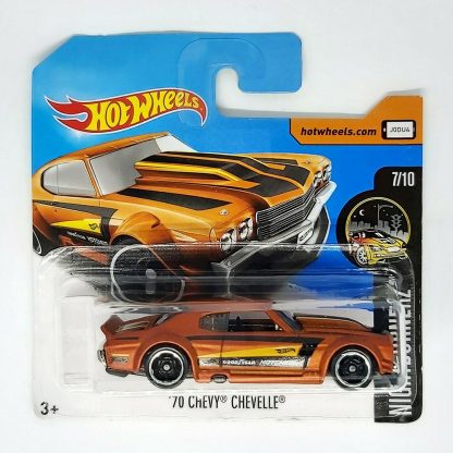 Hot Wheels '70 Chevy Chevelle Modellino Auto Automobile Nightburnerz 7/10