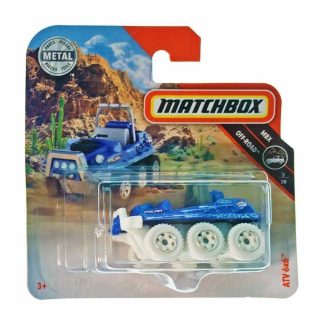 Matchbox ATV 6x6 MBX Off-Road 3/20 Modellino Fuoristrada Auto Mattel