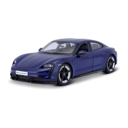 Bburago Porsche Taycan Turbo S Modellino Auto Automobile 1:24 Die-Cast Burago