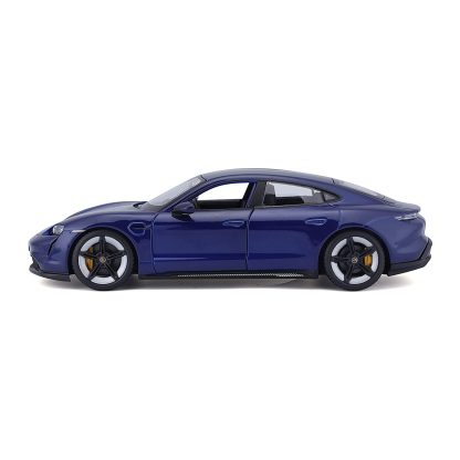 Bburago Porsche Taycan Turbo S Modellino Auto Automobile 1:24 Die-Cast Burago - immagine 7