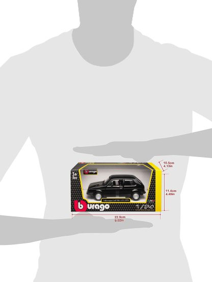 Bburago Volkswagen Golf Mk1 GTI 1979 Modellino Auto Automobile 1:24 Burago - immagine 5