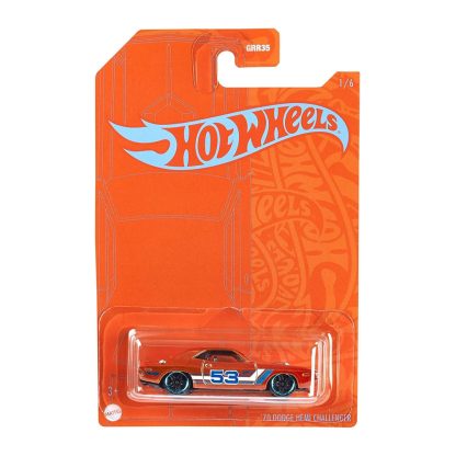 Hot Wheels 53rd Anniversary '70 Dodge Hemi Challenger Modellino Auto Scala 1:64