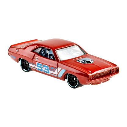 Hot Wheels 53rd Anniversary '70 Dodge Hemi Challenger Modellino Auto Scala 1:64 - immagine 4