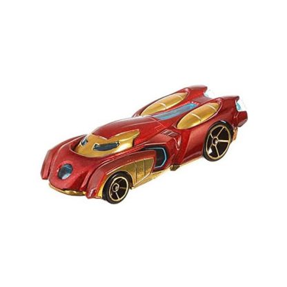 Hot Wheels Marvel Avengers Iron Man Modellino Auto Automobile 1:64 Die Cast - immagine 2