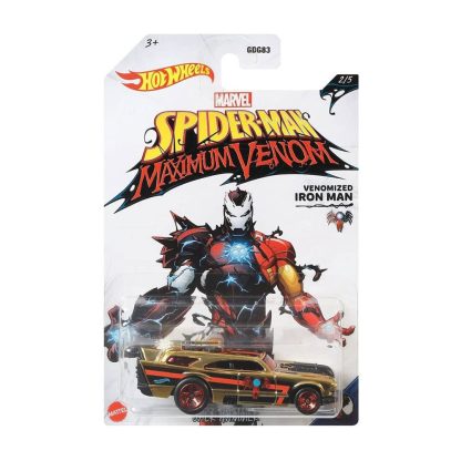 Hot Wheels Venomized Iron Man Jack Hammer Modellino Auto Automobile 1:64