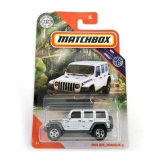 Matchbox 2018 Jeep Wrangler JL Modellino Automobile Auto 1:64 Die-Cast