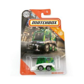 Matchbox Mbx Mini Swisher Modellino Spazzatrice Stradale Auto 1:64 Die-Cast