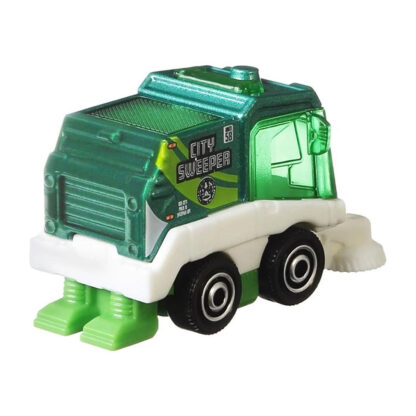 Matchbox Mbx Mini Swisher Modellino Spazzatrice Stradale Auto 1:64 Die-Cast - immagine 3