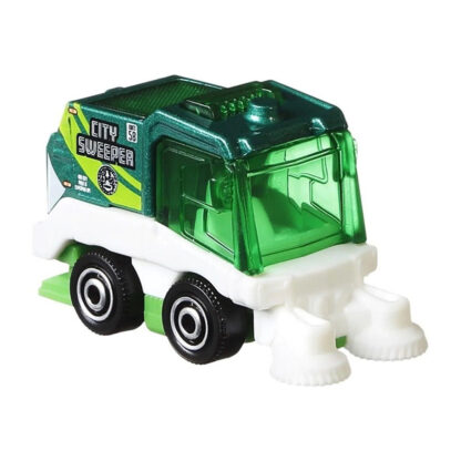 Matchbox Mbx Mini Swisher Modellino Spazzatrice Stradale Auto 1:64 Die-Cast - immagine 4