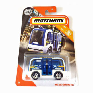 Matchbox Mbx Self-Driving Bus Modellino Auto Autobus Elettrico 1:64 Die-Cast