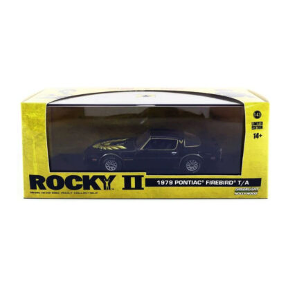 Greenlight 1979 Pontiac Firebird T/A Rocky II Modellino Auto Automobile Film - immagine 5