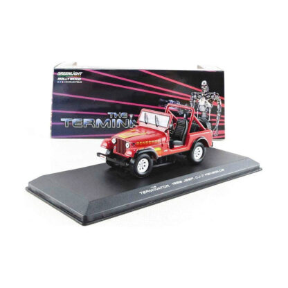 Greenlight 1983 Jeep CJ-7 Renegade The Terminator Modellino Auto Fuoristrada - immagine 2