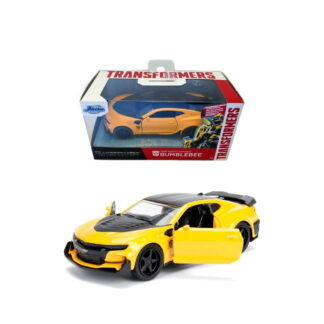Jada Toys 2016 Chevy Camaro Bumblebee Transformers Modellino Auto Die Cast 1:32