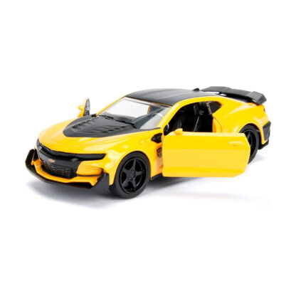 Jada Toys 2016 Chevy Camaro Bumblebee Transformers Modellino Auto Die Cast 1:32 - immagine 3