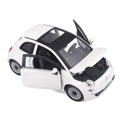 Bburago Fiat 500 Cinquecento (2007) 1:24 Modellino Auto Automobile Burago FCA - immagine 4