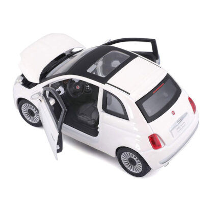 Bburago Fiat 500 Cinquecento (2007) 1:24 Modellino Auto Automobile Burago FCA - immagine 3