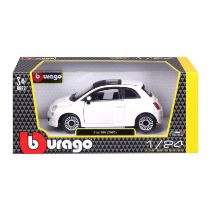 Bburago Fiat 500 Cinquecento (2007) 1:24 Modellino Auto Automobile Burago FCA