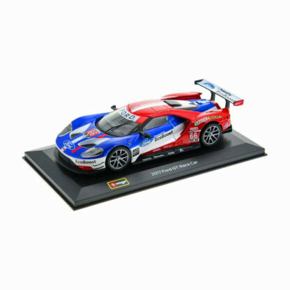 Bburago 2017 Ford GT Race Car Le Mans 1:32 Modellino Auto Automobile Burago