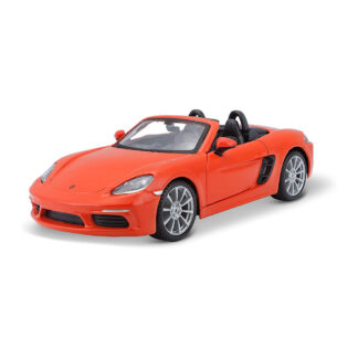 Bburago Porsche 718 Boxster Scala 1:24 Modellino Auto Automobile Burago