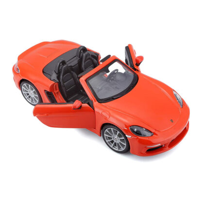 Bburago Porsche 718 Boxster Scala 1:24 Modellino Auto Automobile Burago - immagine 3