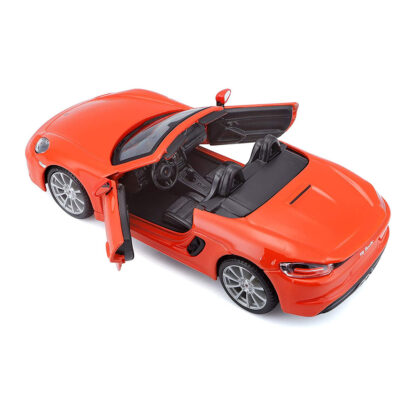 Bburago Porsche 718 Boxster Scala 1:24 Modellino Auto Automobile Burago - immagine 2