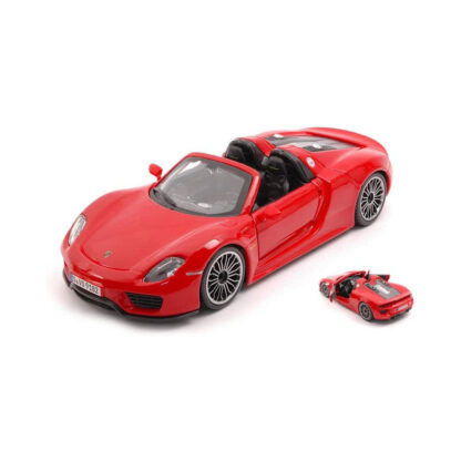 Bburago Porsche 918 Spyder Scala 1:24 Modellino Auto Automobile Burago - immagine 5