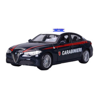 Bburago Alfa Romeo Giulia Quadrifoglio Carabinieri 1:24 Modellino Auto Burago