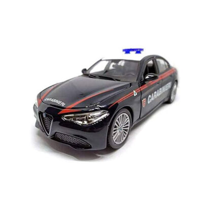 Bburago Alfa Romeo Giulia Quadrifoglio Carabinieri 1:24 Modellino Auto Burago - immagine 2