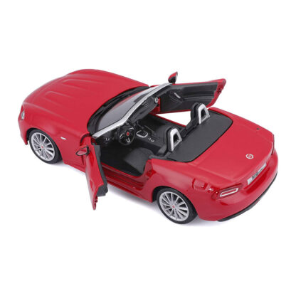 Bburago Fiat 124 Spider Scala 1:24 Modellino Auto Automobile Burago FCA - immagine 3