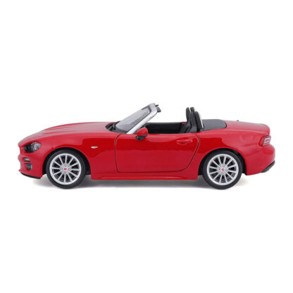 Bburago Fiat 124 Spider Scala 1:24 Modellino Auto Automobile Burago FCA - immagine 4