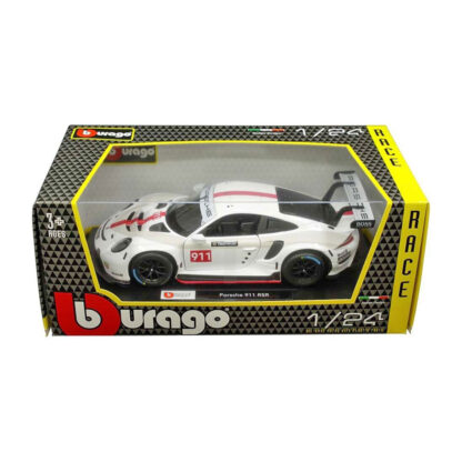 Bburago Porsche 911 RSR GT Scala 1:24 Modellino Auto Automobile Burago - immagine 5