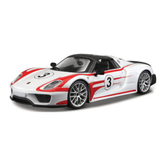 Bburago Porsche 918 Weissach Scala 1:24 Modellino Auto Automobile Burago