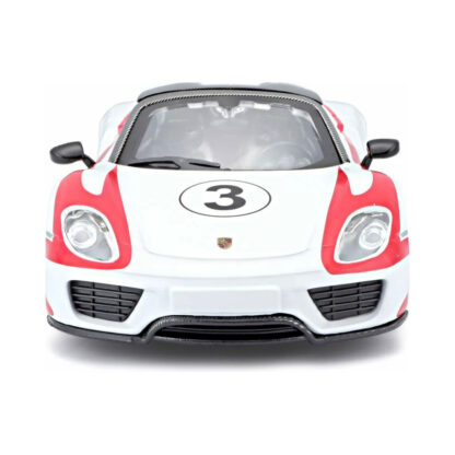 Bburago Porsche 918 Weissach Scala 1:24 Modellino Auto Automobile Burago - immagine 9