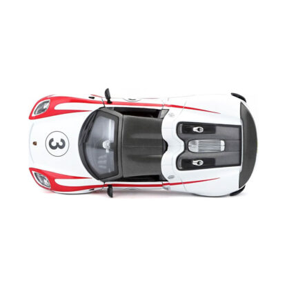 Bburago Porsche 918 Weissach Scala 1:24 Modellino Auto Automobile Burago - immagine 10