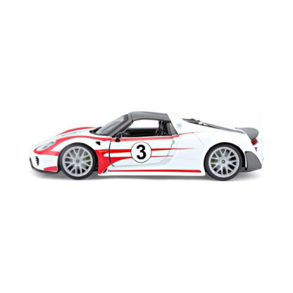 Bburago Porsche 918 Weissach Scala 1:24 Modellino Auto Automobile Burago - immagine 4