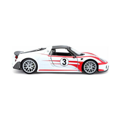 Bburago Porsche 918 Weissach Scala 1:24 Modellino Auto Automobile Burago - immagine 5
