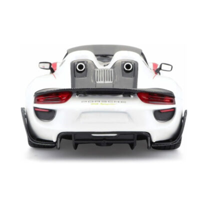 Bburago Porsche 918 Weissach Scala 1:24 Modellino Auto Automobile Burago - immagine 8
