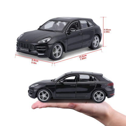 Bburago Porsche Macan Scala 1:24 Modellino SUV Auto Automobile Burago - immagine 9
