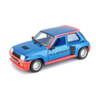 Bburago Renault 5 Turbo Scala 1:24 Modellino Auto Rally Automobile Burago
