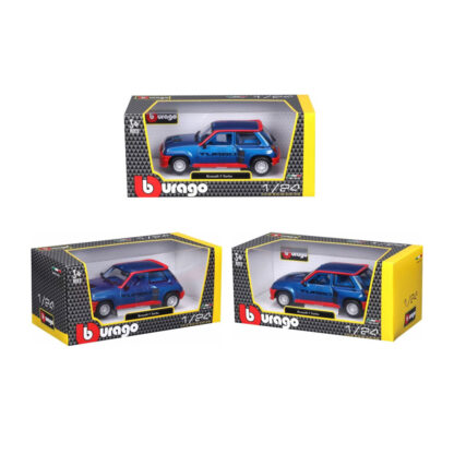 Bburago Renault 5 Turbo Scala 1:24 Modellino Auto Rally Automobile Burago - immagine 10