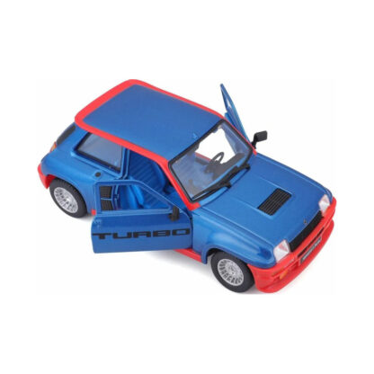 Bburago Renault 5 Turbo Scala 1:24 Modellino Auto Rally Automobile Burago - immagine 3