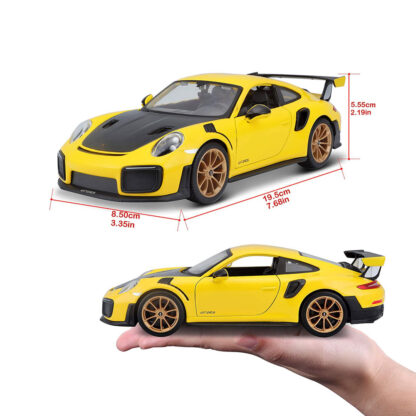 Maisto Porsche 911 GT2 RS Scala 1:24 Modellino Auto Automobile - immagine 10