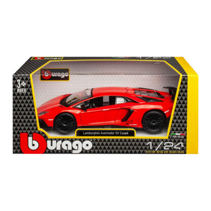 Bburago Lamborghini Aventador SV Coupé 1:24 Modellino Auto Automobile Burago - immagine 4