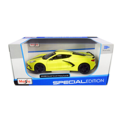 Maisto 2020 Chevrolet Corvette Stingray Coupe Z51 Scala 1:24 Modellino Auto - immagine 4