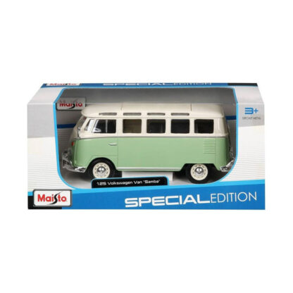 Maisto Volkswagen T1 Van Samba 1:25 Modellino Pulmino Auto Automobile - immagine 9