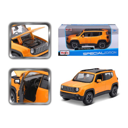 Maisto Jeep Renegade Scala 1:24 Modellino SUV Auto Automobile FCA - immagine 10
