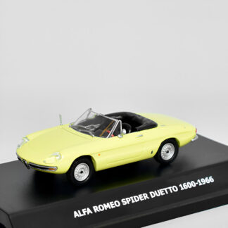 Maxi Car - Modellino Alfa Romeo Spider Duetto 1600 - 1966 - Auto Automobile 1:43