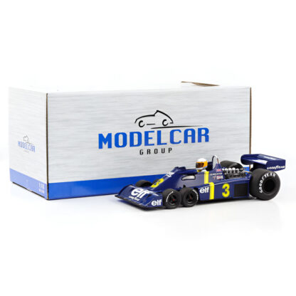 MCG Tyrrell P34 #3 Jody Scheckter GP Svezia 1976 Modellino Auto Formula 1 1:18 - immagine 3