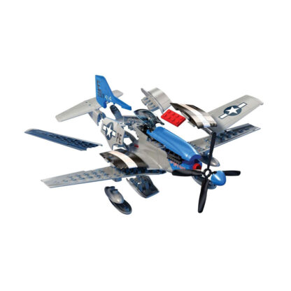Airfix Quickbuild D-Day P-51D Mustang Modellino Aereo Aeroplano Kit da Montare - immagine 4