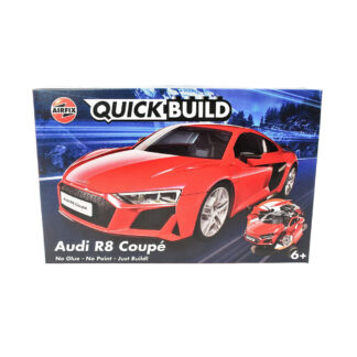 Airfix Quickbuild Audi R8 Coupé Modellino Auto Automobile in Kit da Montare